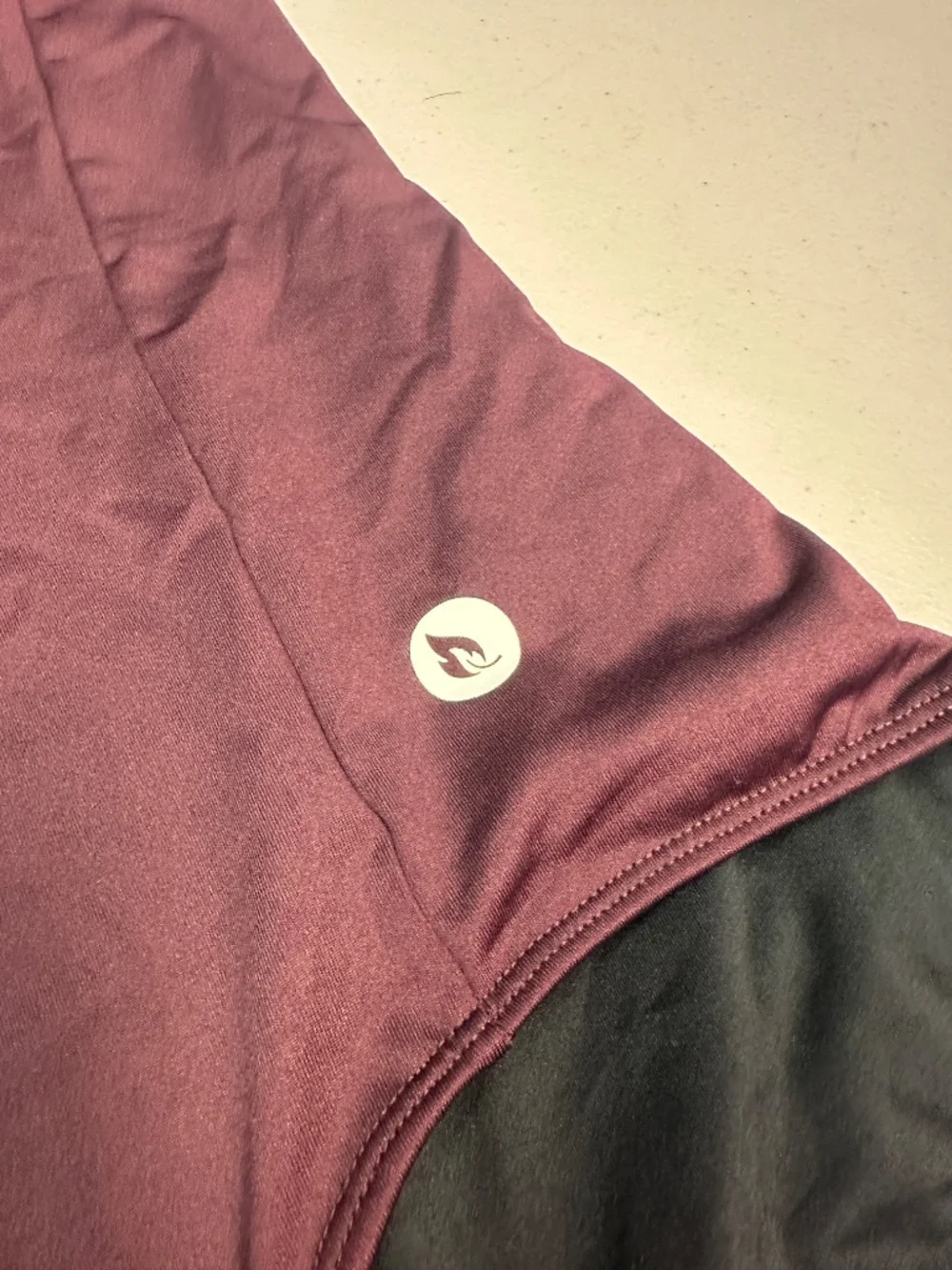 BALEAF RACERBACK UPF 50+ Wine Red Athletic One Piece Bathing Suit. Sz 3XL.